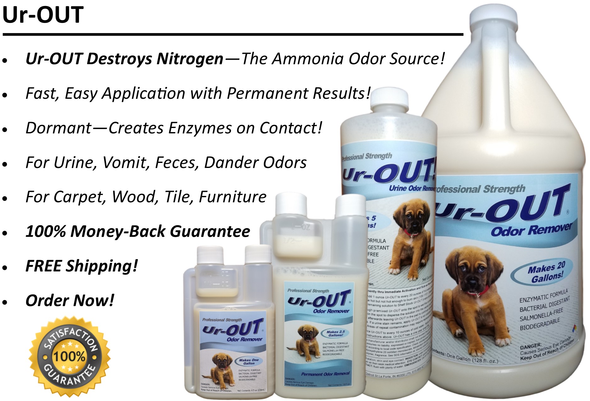 Pet Urine Odor Removal Chemistry or Biology? UrOUT Urine Carpet