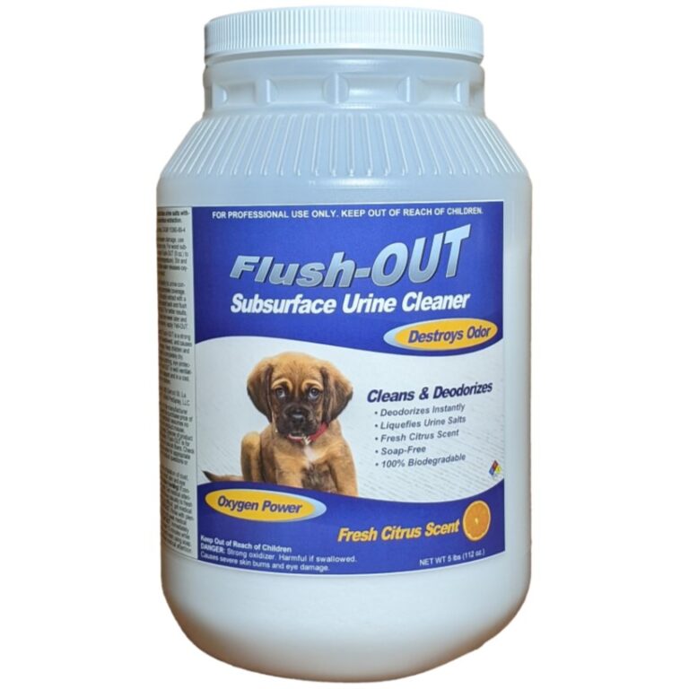 FlushOUT Subsurface Urine Cleaner UrOUT Pet Urine Odor Remover