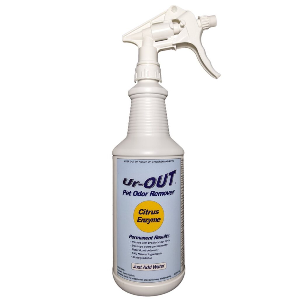 Ur-OUT® Pet Urine Odor Remover Just Add Water Spray Bottle.